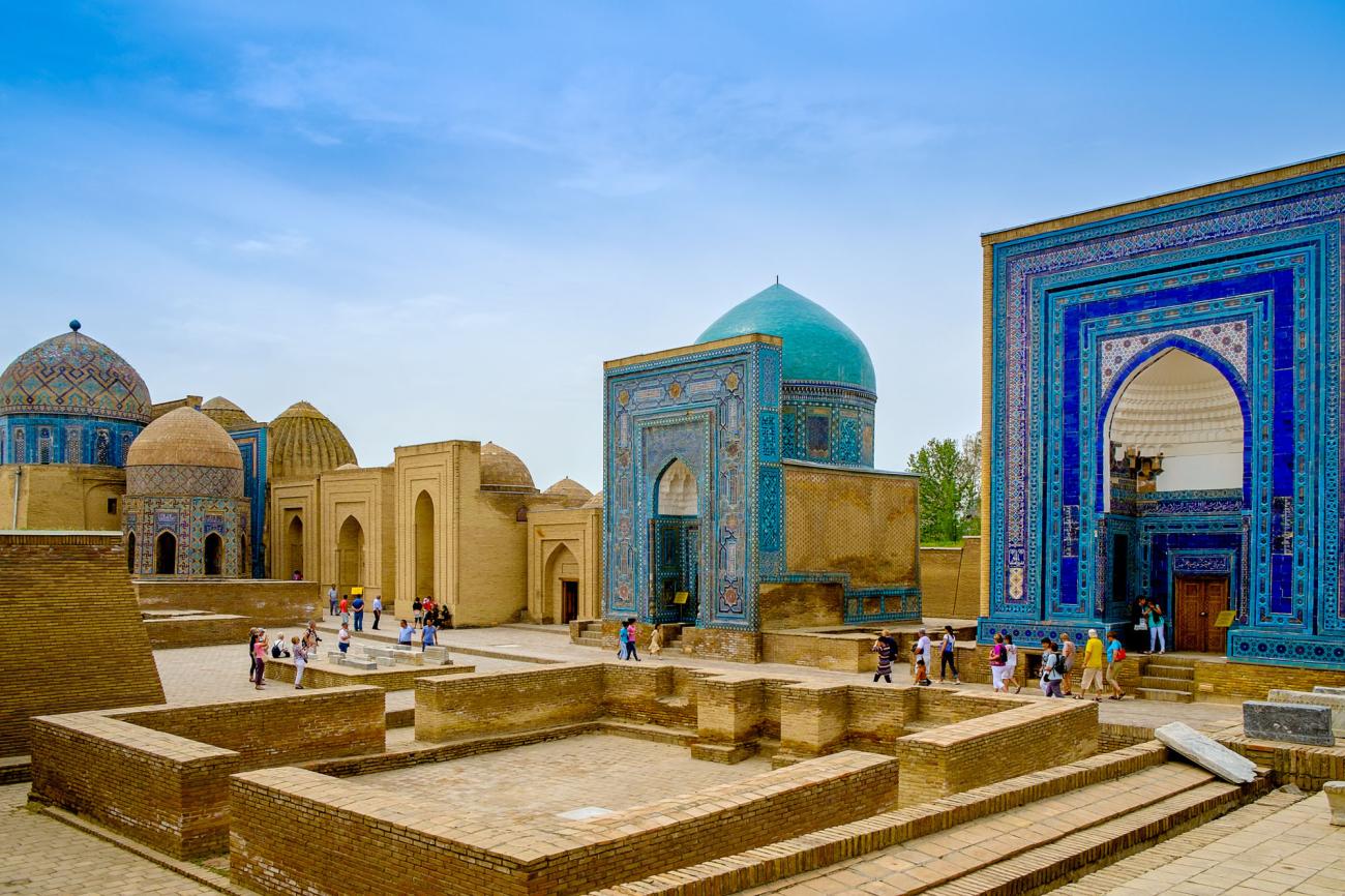Shah-i-Zinda in Uzbekistan Silk Road Tours